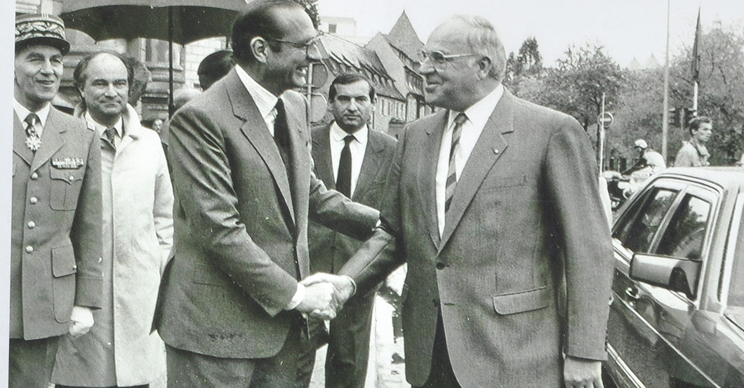 FH Kohl und Chirac   FH Kohl und Chirac