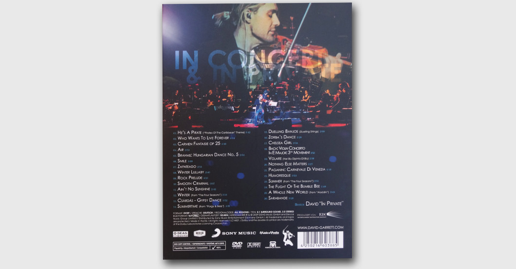 FH Live DVD Garrett    FH Live DVD Garrett