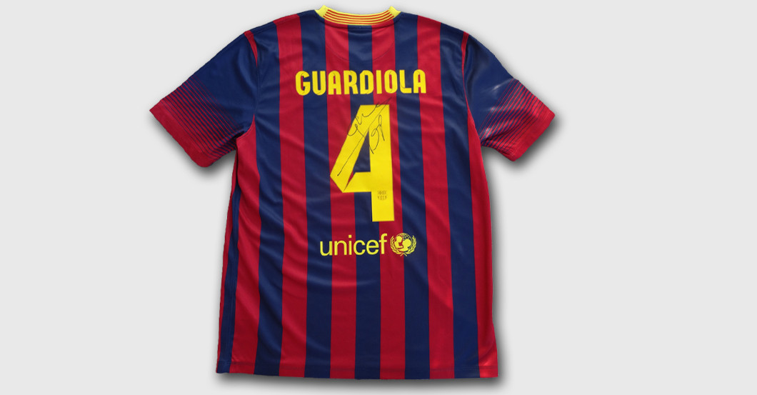 FH Pep Guardiola Trikot   FH Pep Guardiola Trikot