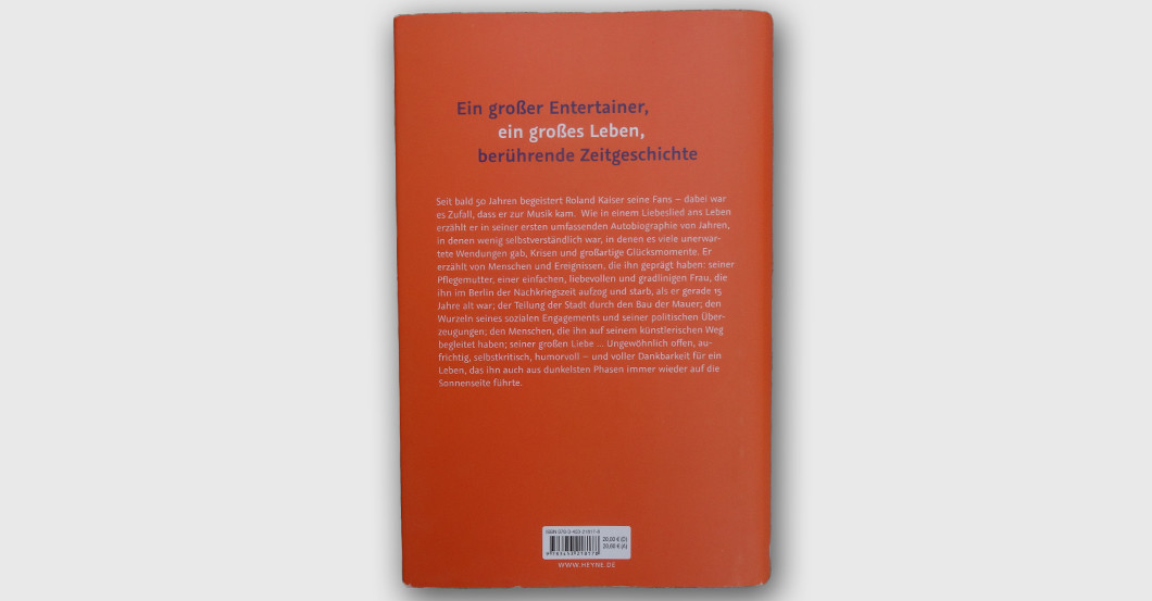  FH Roland Kaiser Buch 