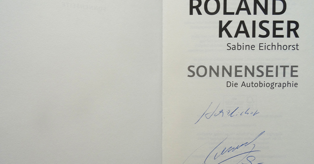  FH Roland Kaiser Buch 