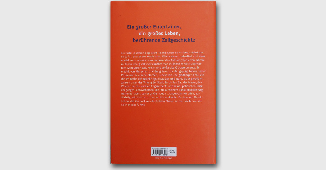 FH Roland Kaisers Buch   FH Roland Kaisers Buch
