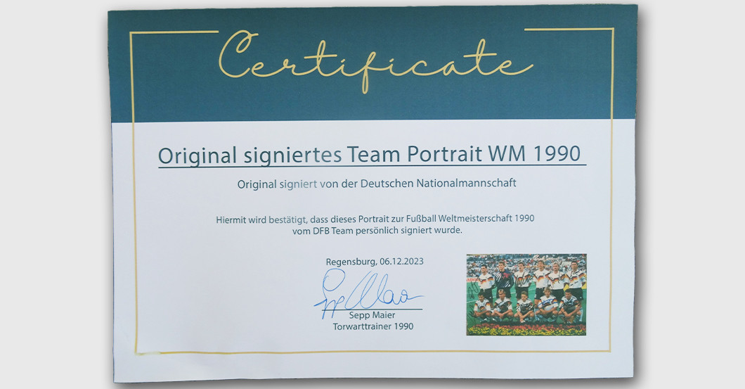 FH WM 1990 Porträt   FH WM 1990 Porträt