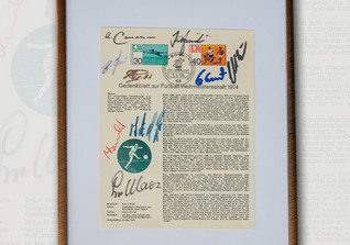  FH WM Gedenkblatt 1974  