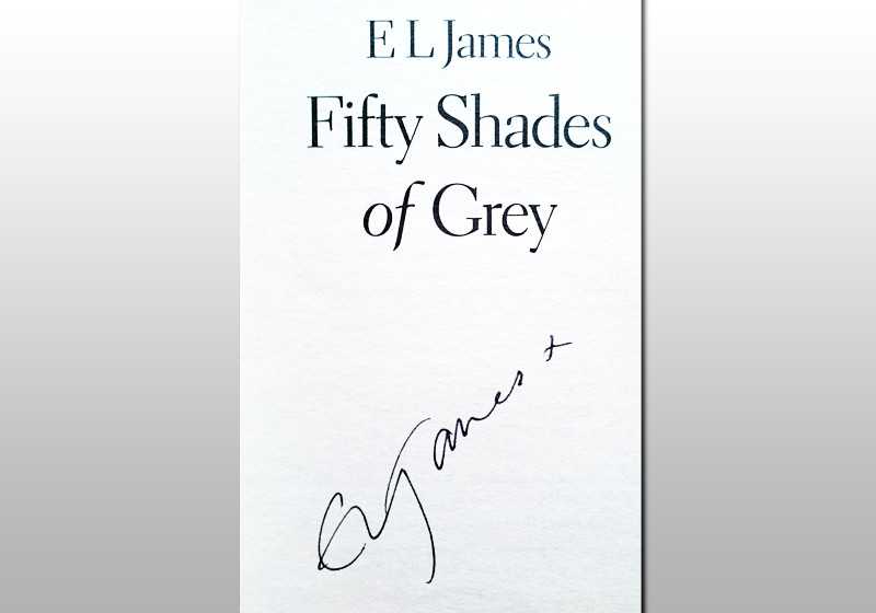  Fifty Shades handsigniert 