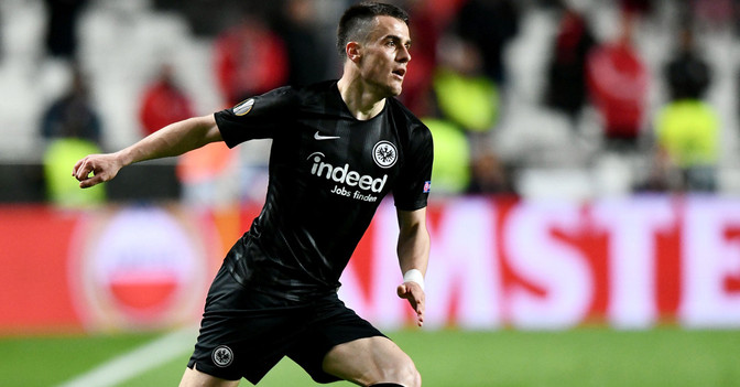 Filip Kostic SGE Trikot   Filip Kostic SGE Trikot