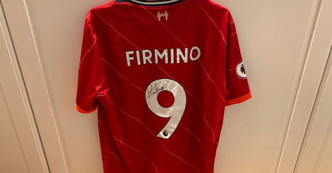  Firmino signiert Trikot 