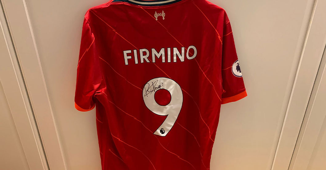  Firmino signiert Trikot 