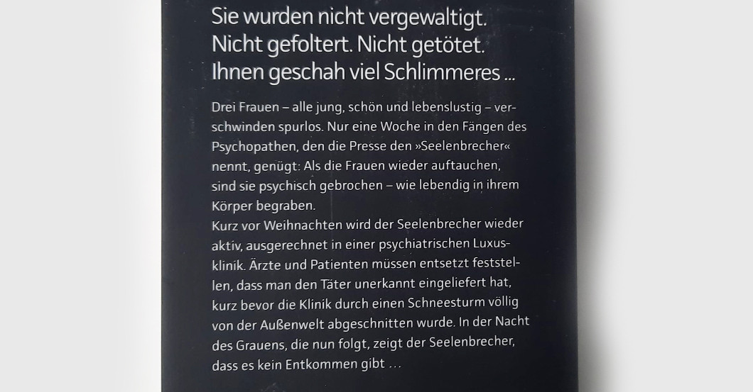 Fitzek Der Seelenbrecher   Fitzek Der Seelenbrecher