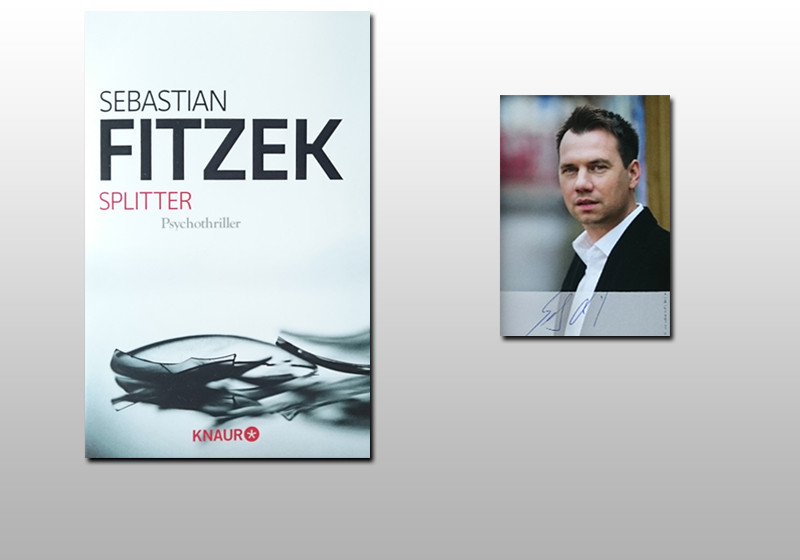 Fitzeks Splitter signiert 