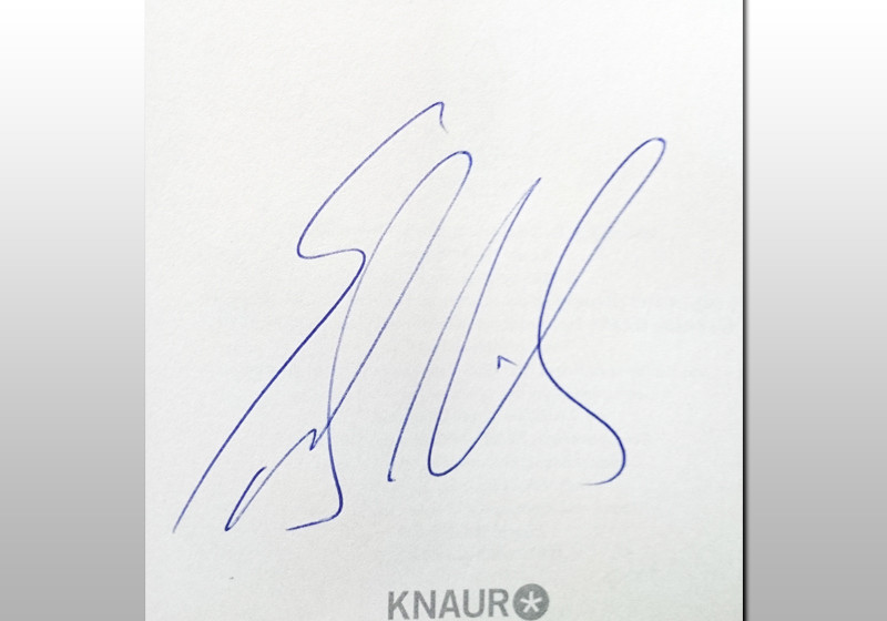  Fitzeks Splitter signiert 