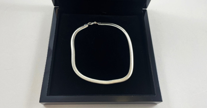 Flache Schlangenkette	   Flache Schlangenkette