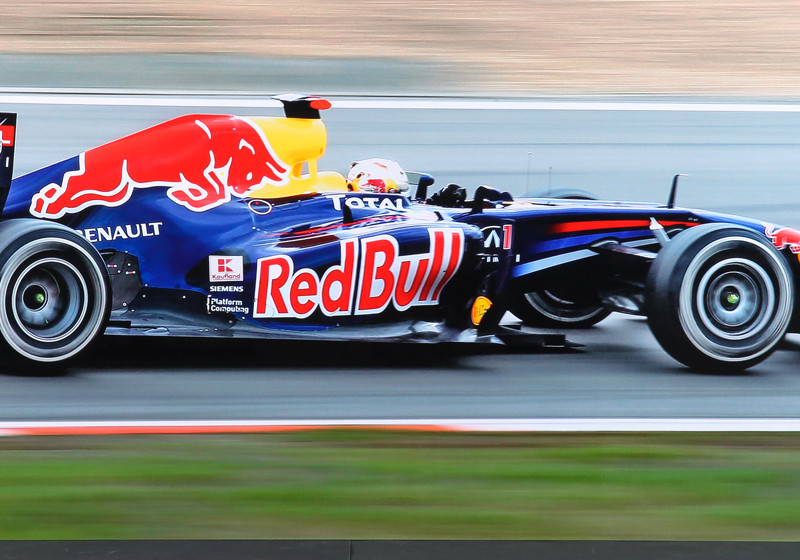  Fotodruck Rennwagen II 