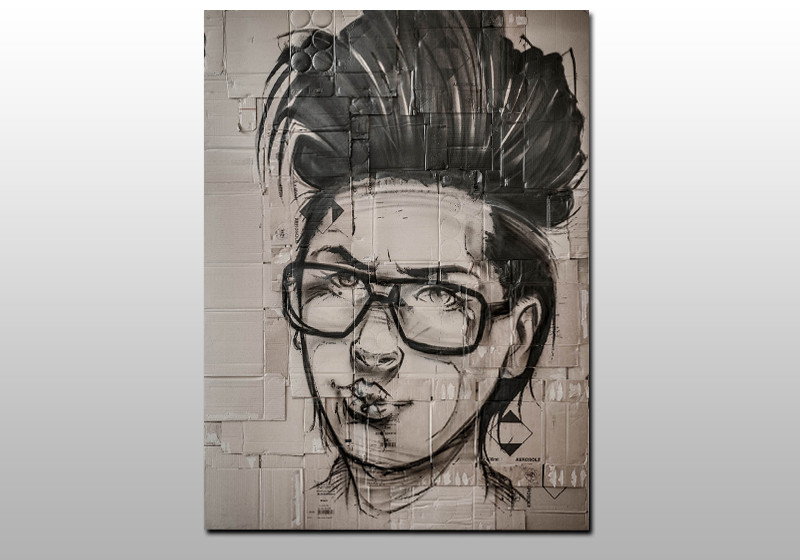 Frau mit Brille Hombre   Frau mit Brille Hombre