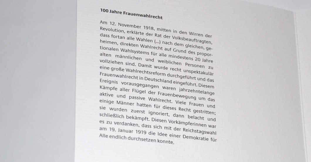 Frauenwahlrecht    Frauenwahlrecht