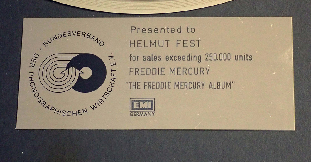  Freddie Mercury Album 