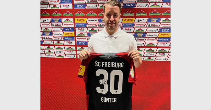  Freiburg Trikot Günter 