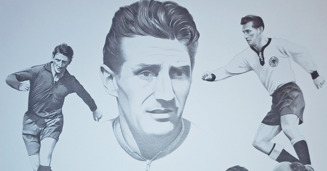 Fritz Walter Kunstwerk   Fritz Walter Kunstwerk