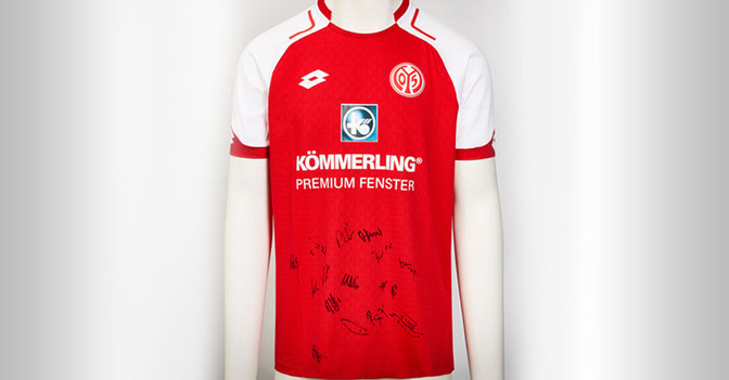  FSV Mainz Trikot signiert 