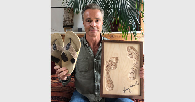 Fußabdruck Jaenicke   Fußabdruck Jaenicke