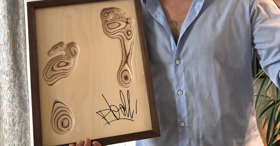  Fußabdruck Patrick G Boll 