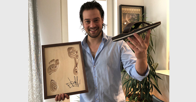 Fußabdruck Patrick G Boll   Fußabdruck Patrick G Boll