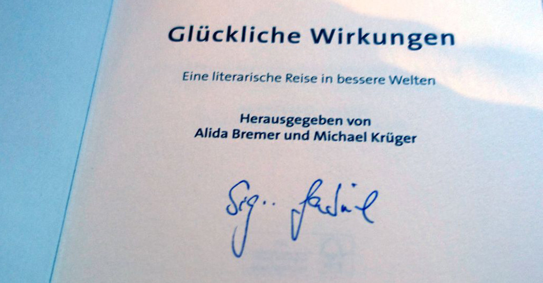  Gabriel signiertes Buch 