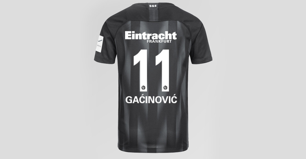  Gacinovic SGE Trikot 