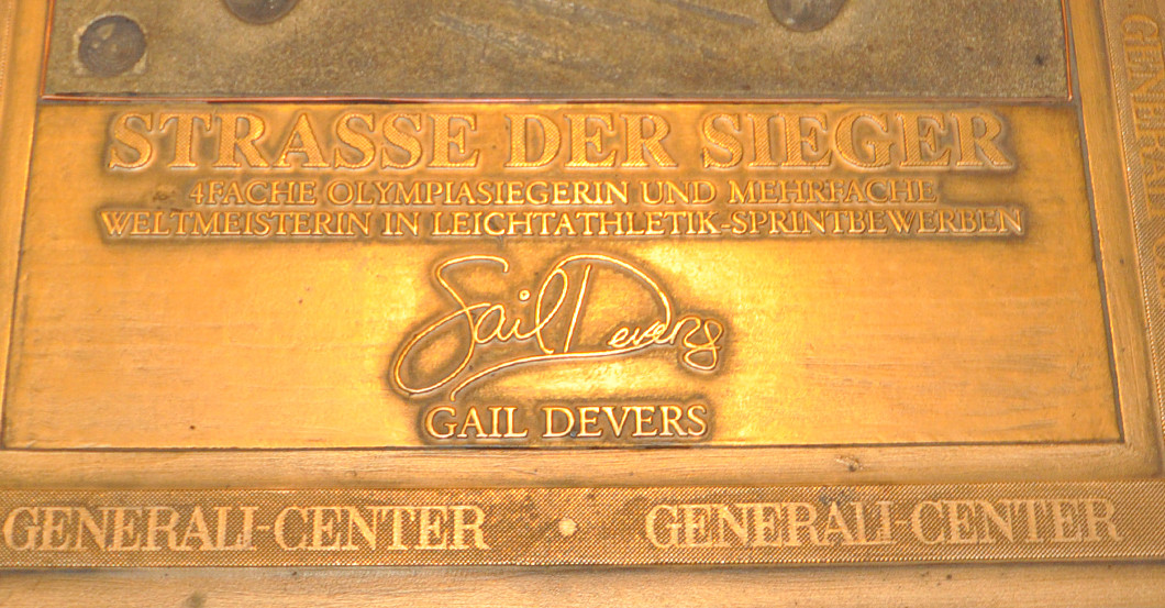 Gail Devers Platte   Gail Devers Platte