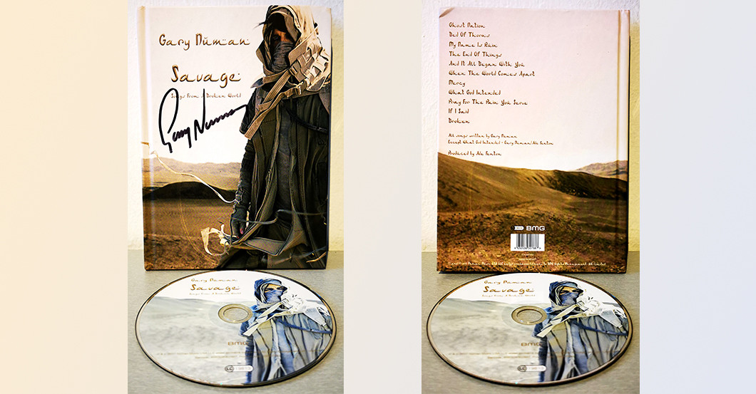  Gary Numan CD signiert 