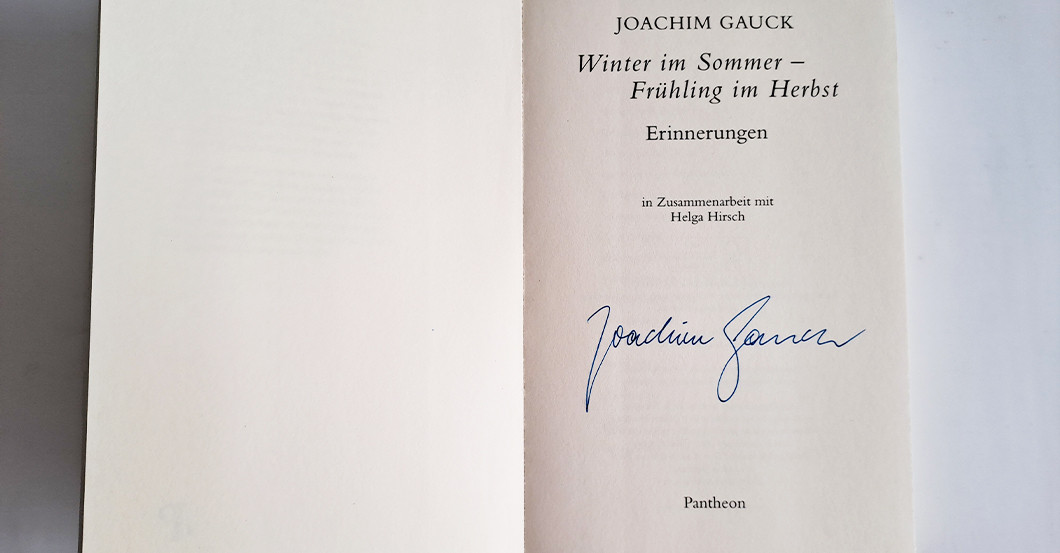 Gauck Winter im Sommer   Gauck Winter im Sommer