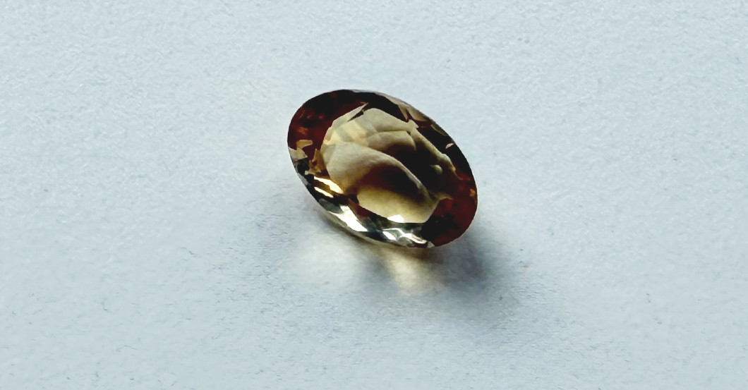  Gelber Lemon-Citrin Oval 