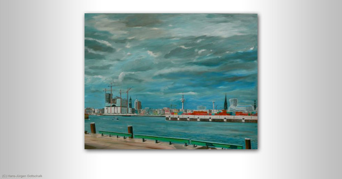 Gemälde Elbphilharmonie   Gemälde Elbphilharmonie