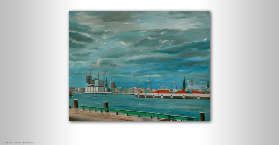 Gemälde Elbphilharmonie   Gemälde Elbphilharmonie
