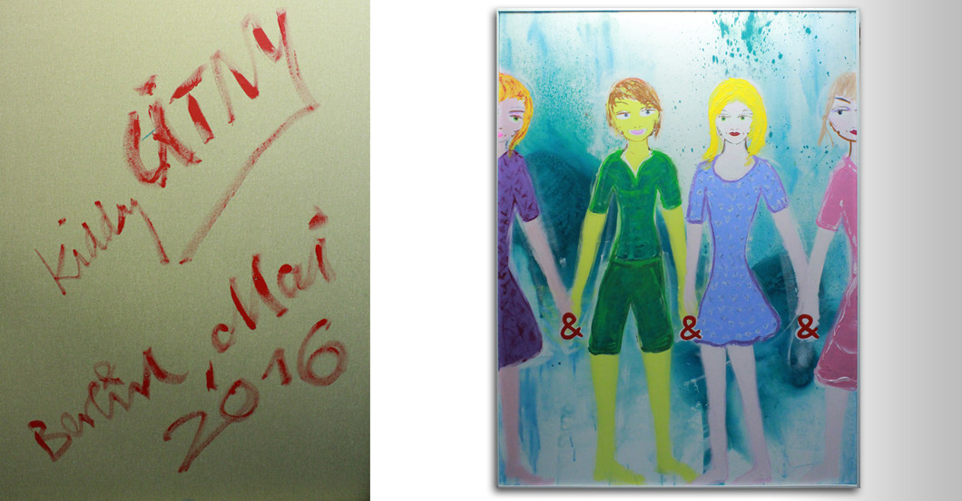  Gemälde Kiddy Citny I 