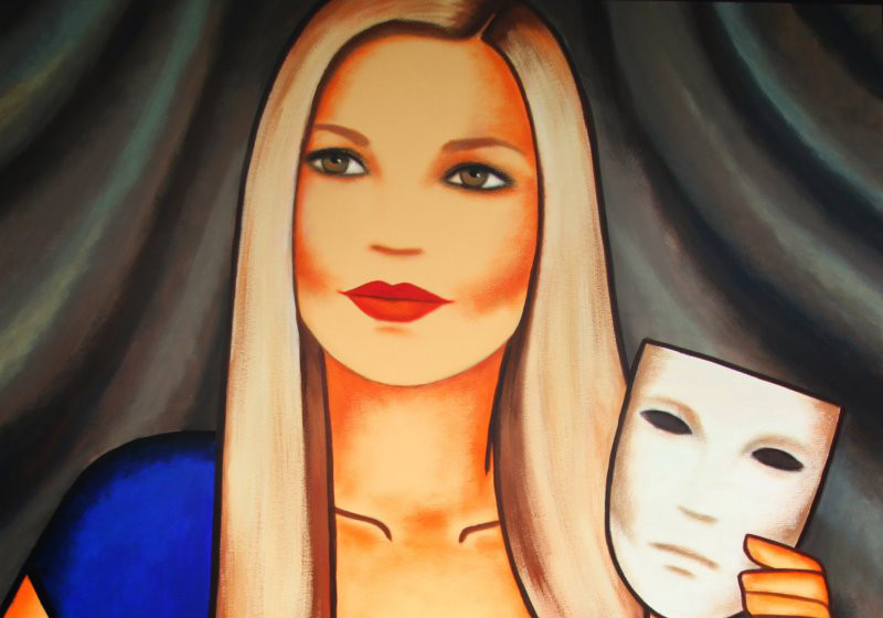 Gemälde Regina Halmich   Gemälde Regina Halmich