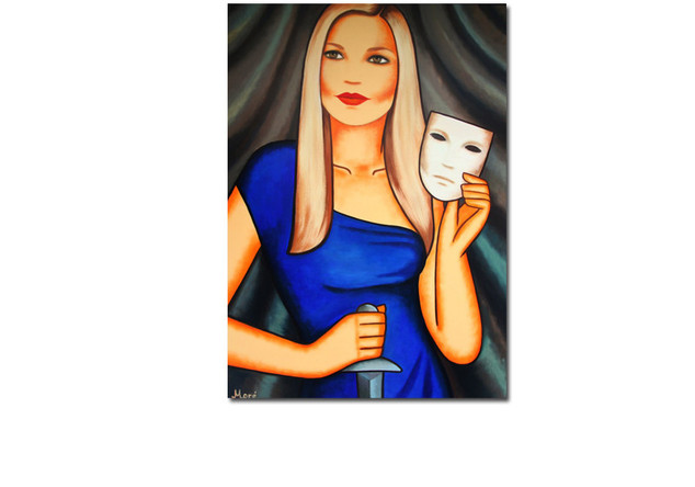 Gemälde Regina Halmich   Gemälde Regina Halmich