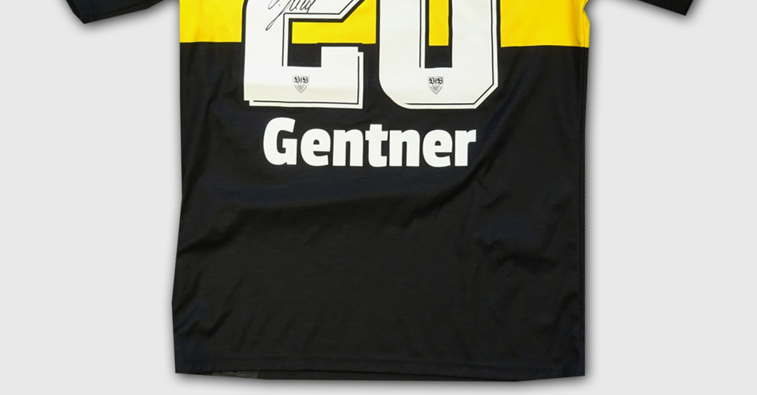  Gentner matchworn Trikot 