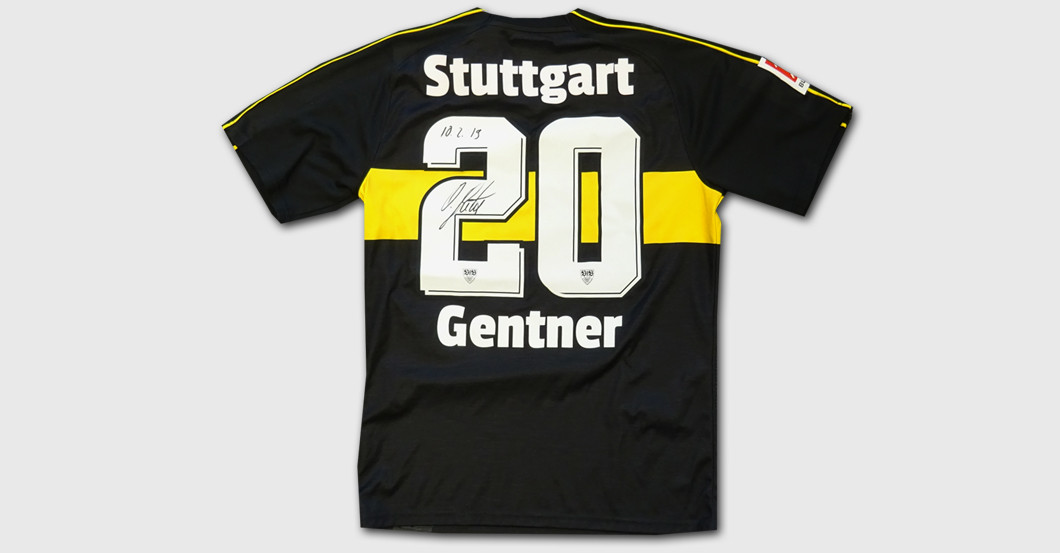  Gentner matchworn Trikot 