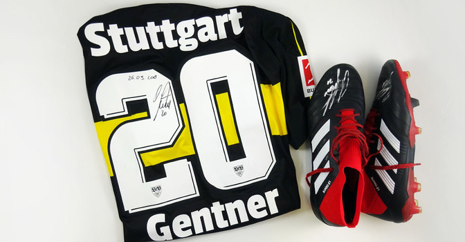  Gentner Trikot Schuhe RB 