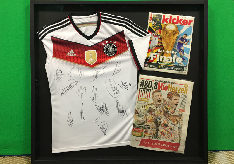 Gerahmte WM Erinnerung   Gerahmte WM Erinnerung