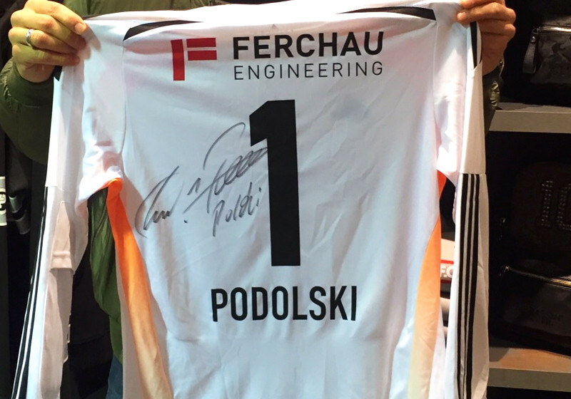 Getragenes Trikot Poldi   Getragenes Trikot Poldi