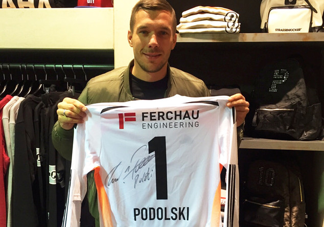 Getragenes Trikot Poldi   Getragenes Trikot Poldi