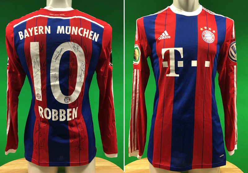  Getragenes Trikot Robben 