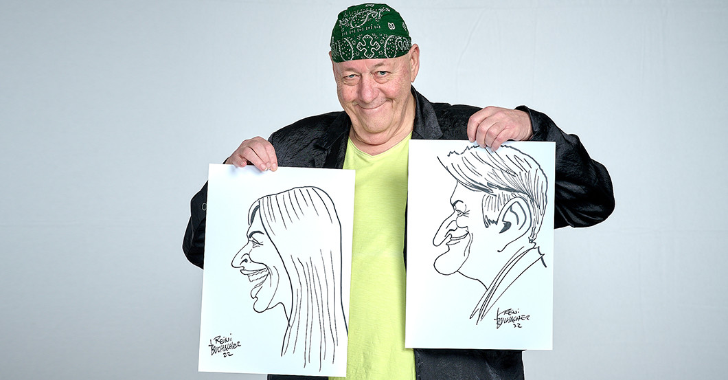 GF Buchacher Karikatur   GF Buchacher Karikatur