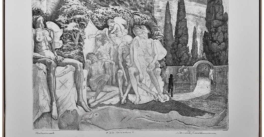 GF Fuchs Radierung   GF Fuchs Radierung