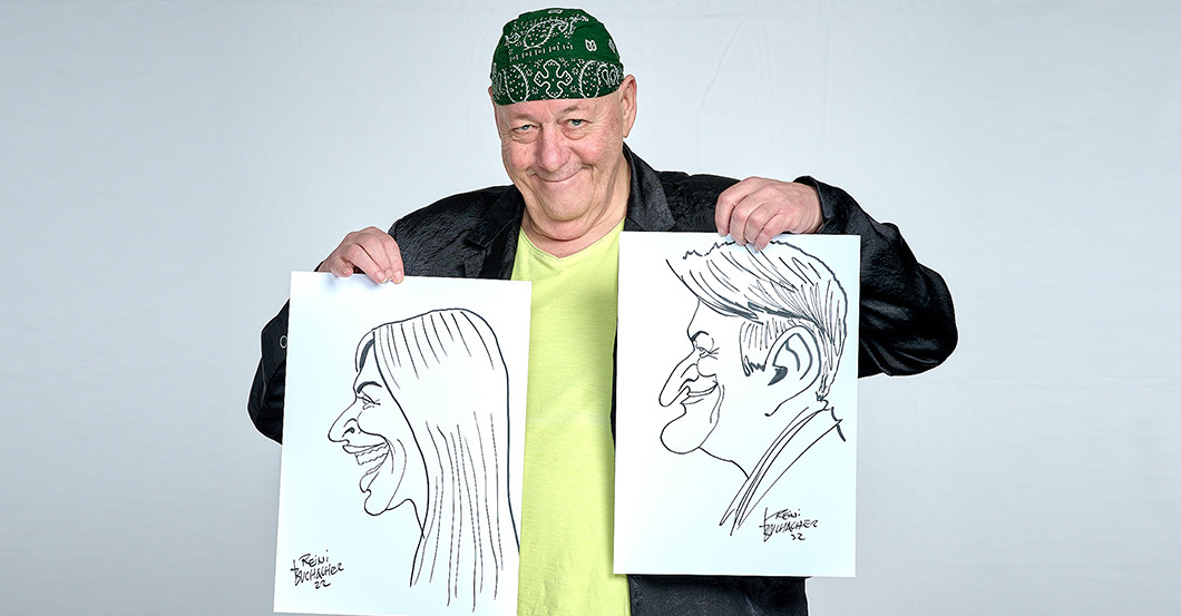 GF Hotel und Karikatur   GF Hotel und Karikatur