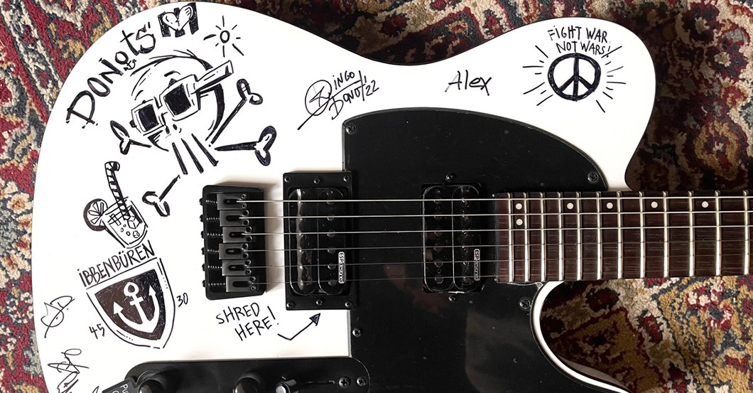  GfH Gitarre der Donots 