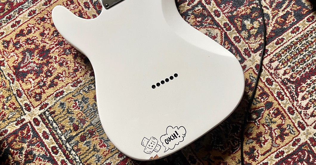  GfH Gitarre der Donots 