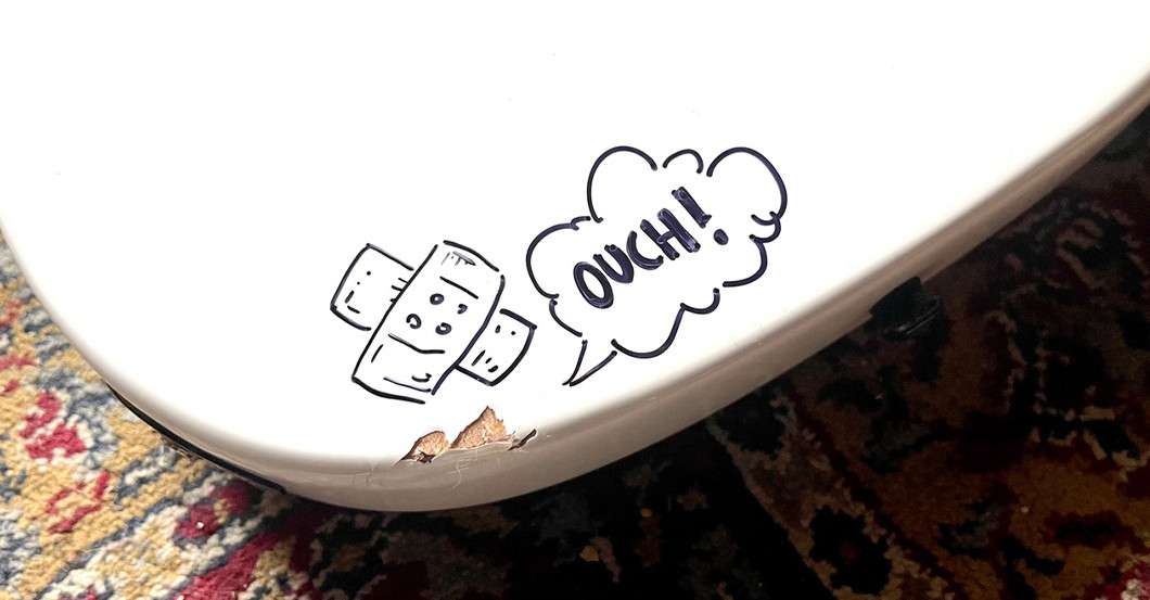  GfH Gitarre der Donots 